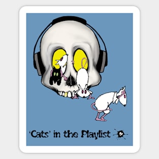 'Cats' in the Playlist alternate-animals Sticker